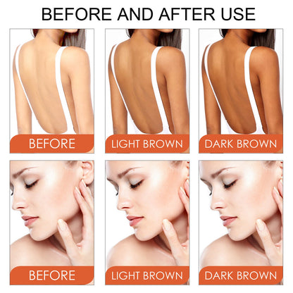 Wheat Complexion Body Tanning Moisturizing