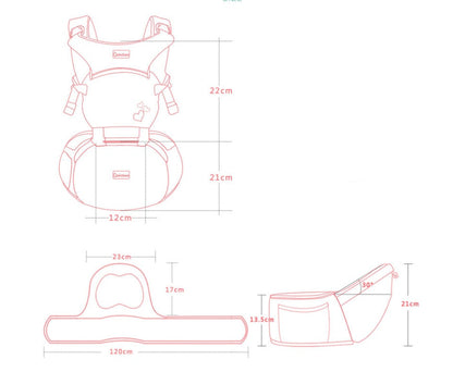 Multifunctional baby carrier