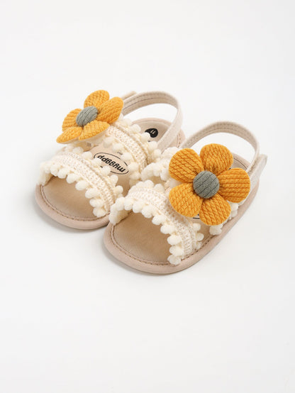 Cute Princess-style Sandals For Babies And Toddlers Suitable For All Seasons