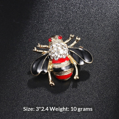 Cute Animal New Style Oil-Drop Bee Brooch