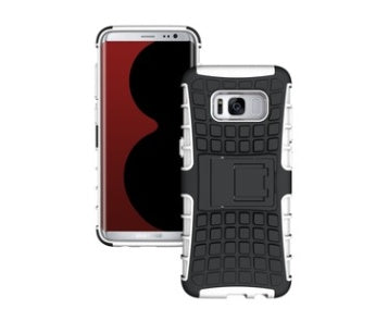 Tire pattern S8 mobile phone case S8 Plus anti-fall water jacket Two-in-one shatter-resistant bracket