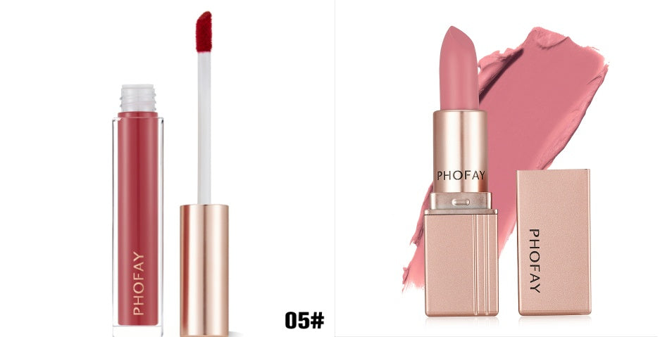 PHOFAY Non-Sticky Lip Gloss