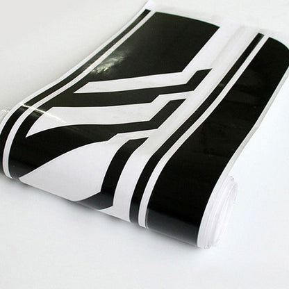 Striped Personality Car Decal Car Body Sticker Garland