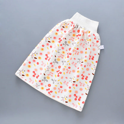 Baby leak-proof bed wetting skirt