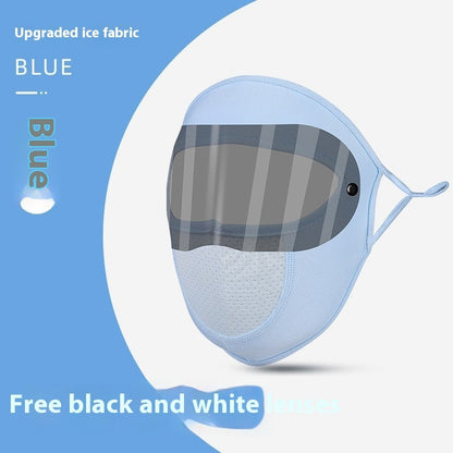 Ice Silk Sunscreen Mask UV Protection