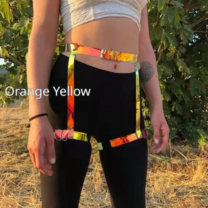Colorful Belt Leg Ring And Strap Accessories