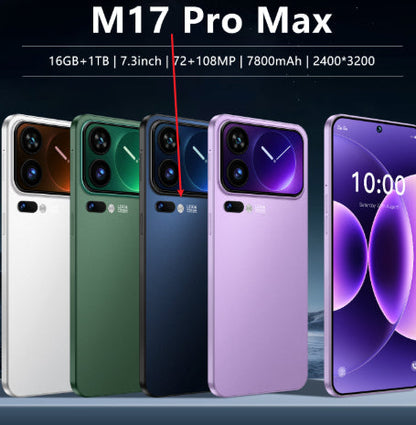 New M17 Pro Max Phone With A Large Screen