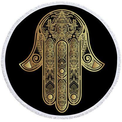 Bronzing Microfiber Beach Towel Can Be Customized