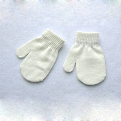 New Winter Warm Knit Gloves For Boys And Girls Aged 5-11