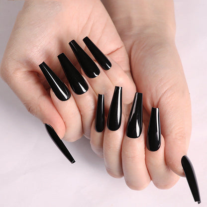 A variety of colors to choose from Nail Art Long Coffin Fake Nails Ballet Nail Patch Wearing Nail Bag