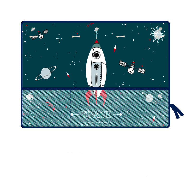 New Car Sunshade With Net Bag Multifunctional Storage Sunscreen Storage Bag Cartoon Car Sucker Curtain