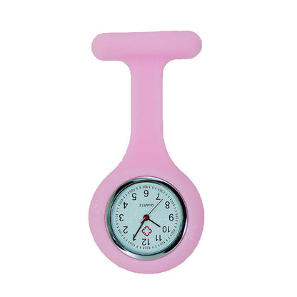 Silicone Nurse Watch Pin Pocket Watch Student Pocket Watch