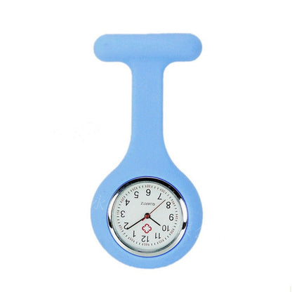 Silicone Nurse Watch Pin Pocket Watch Student Pocket Watch