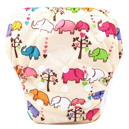 Baby Swimming Trunks Convenient And Hygienic Baby Leak-Proof Swimming Suit