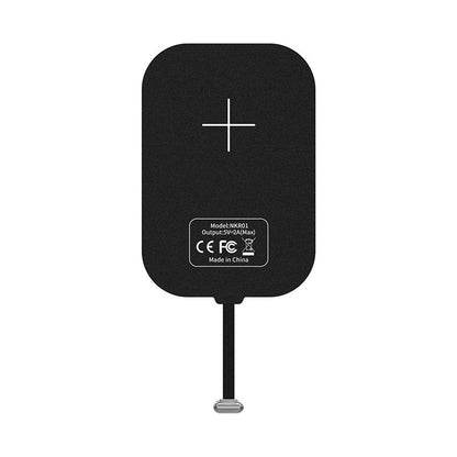 Wireless Charging Receiver Patch End, Fast Charging Stand, Foldable Portable Stand