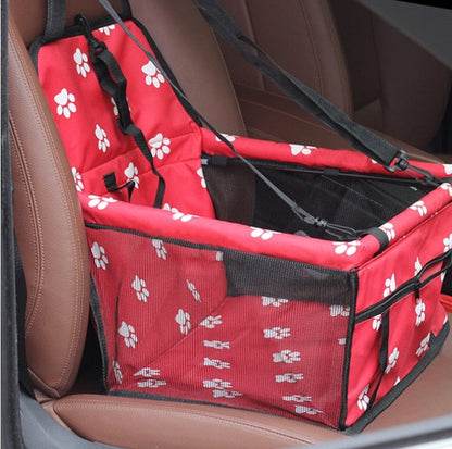 Dog Safety Mesh Travel Carrier Basket