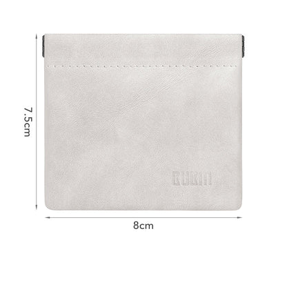 BUBM Portable Stainless Steel Shrapnel Earphone Storage Bag Headphone Accessories memory Card USB Organizer Cable Storage Bag