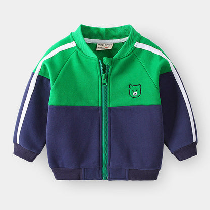 Baseball Uniform Cute Boy Jacket Kid Boy