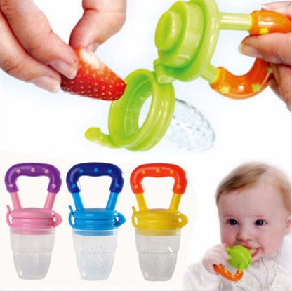New Baby Silicone Pacifier, Encapsulated To Soothe Complementary Food Feeding Artifact