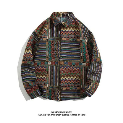 High-end Korean-style Trendy Loose-fit Casual Shirt