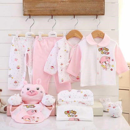 17-Piece Newborn Clothing Set with Gift Box - # BANB11110006