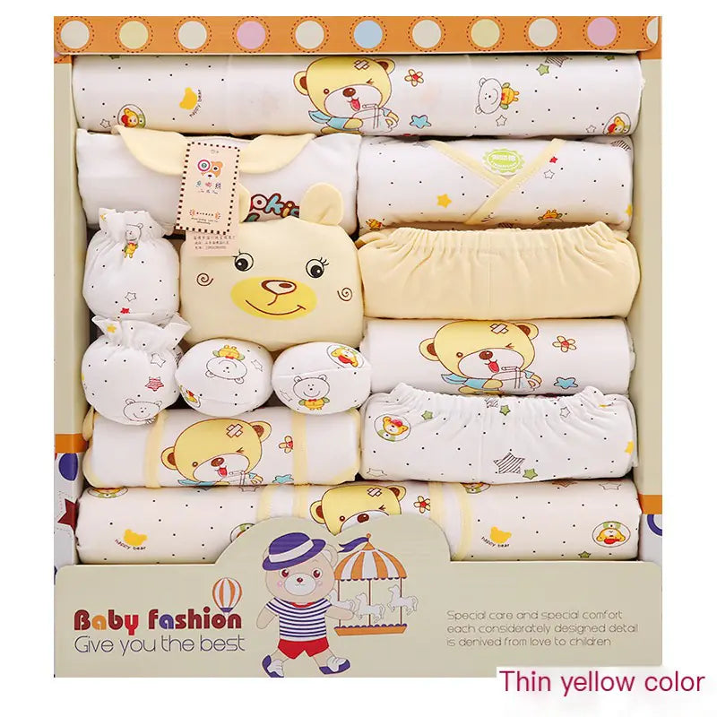 17-Piece Newborn Clothing Set with Gift Box - # BANB11110006