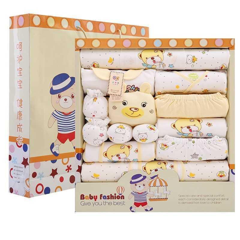 17-Piece Newborn Clothing Set with Gift Box - # BANB11110006