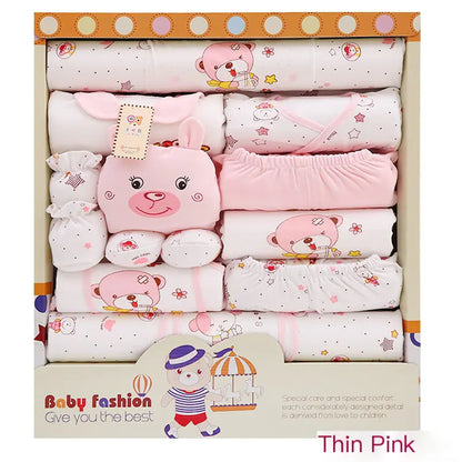 17-Piece Newborn Clothing Set with Gift Box - # BANB11110006