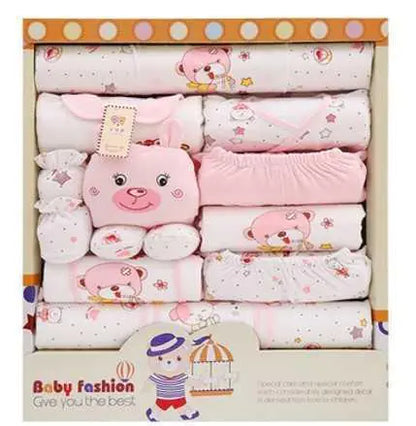 17-Piece Newborn Clothing Set with Gift Box - # BANB11110006