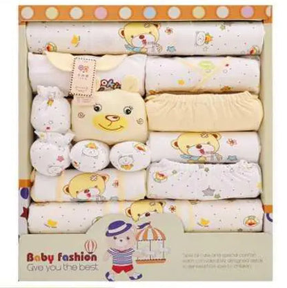 17-Piece Newborn Clothing Set with Gift Box - # BANB11110006
