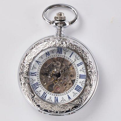 Mechanical Pocket Watch Openwork Vintage