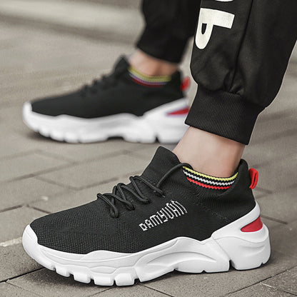 Korean Personality Fashion Trend Lightweight Breathable Running Shoes
