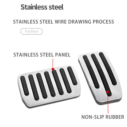 Stainless steel brake pedal