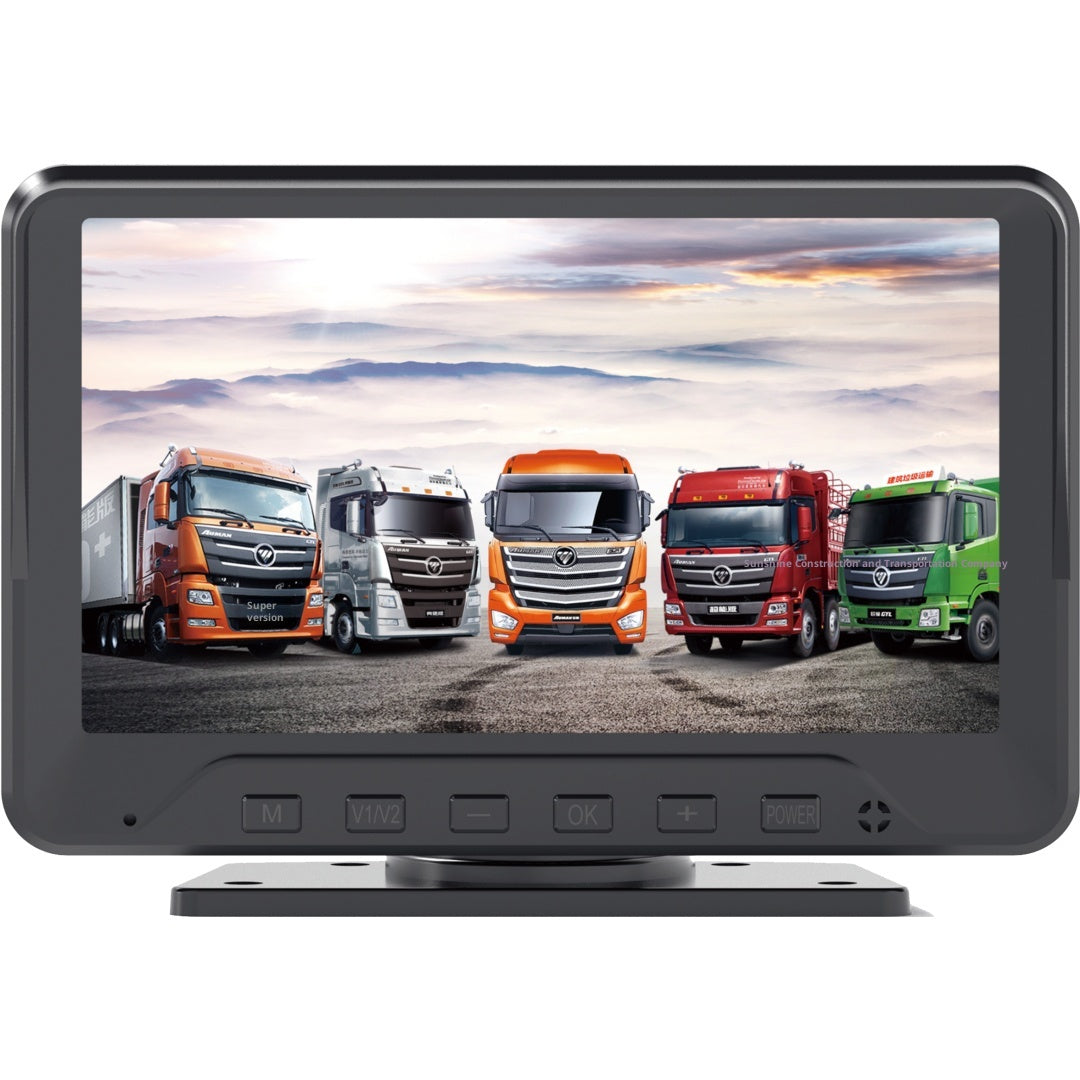 7-inch All-in-One Monitor For Truck & Fleet Safety Vehicle Surveillance System