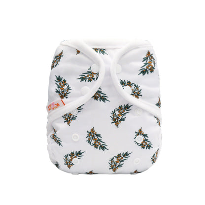Rainbo&Iris Cute Fashion Cloth Diaper Cover With Rainbow Print Baby Gift Accessory