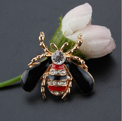 Cute Animal New Style Oil-Drop Bee Brooch
