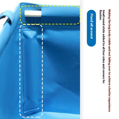Square Fishing Bucket Folding Outdoor Waterproof