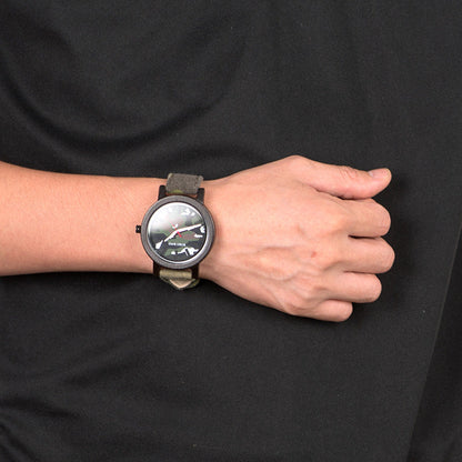 Wooden Watch R24 Quartz Decoration