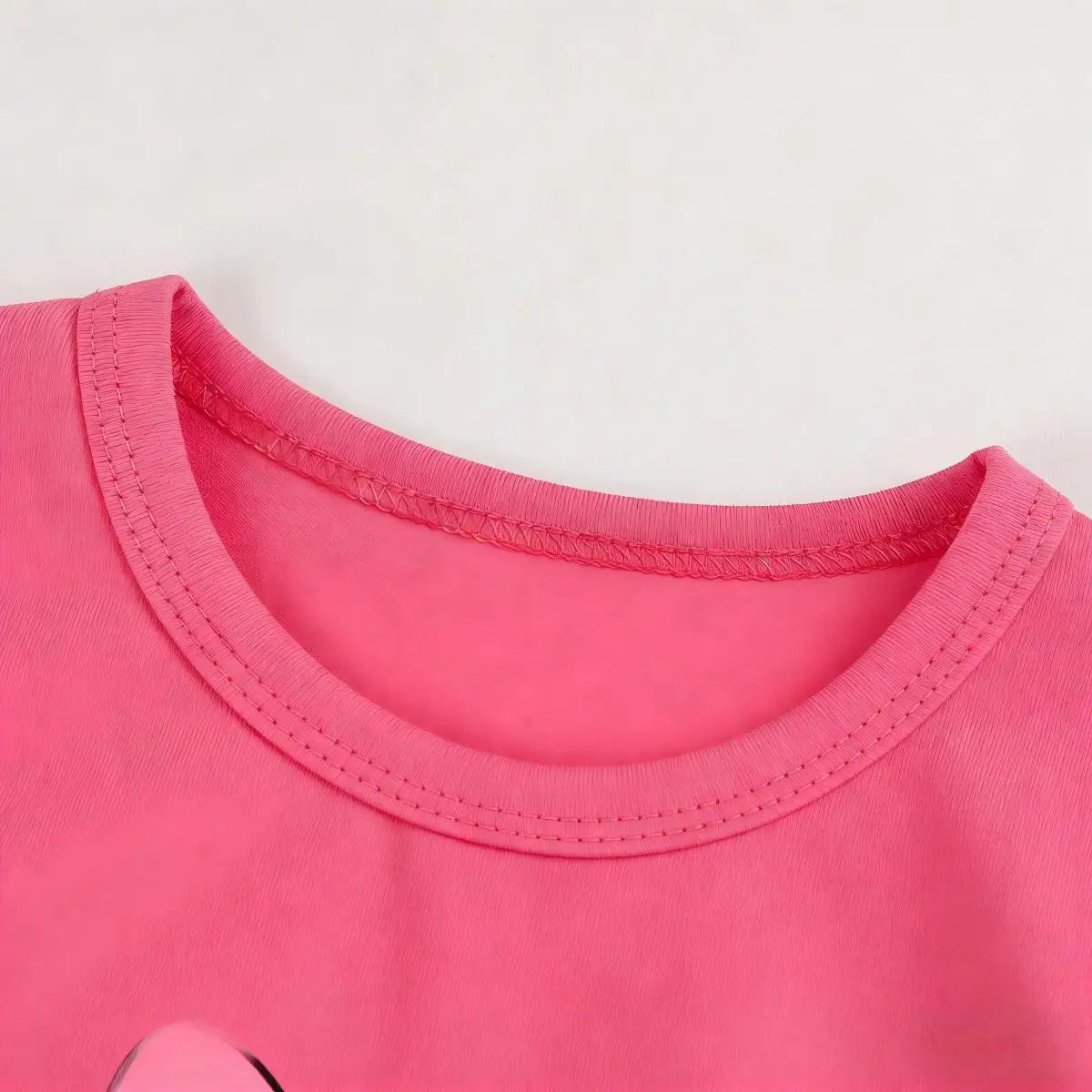 Baby Girl Summer Outfit Set Short Sleeve T-shirt And Shorts Children's Clothing Ages 0-4T