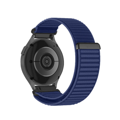 Nylon Braided Watch Strap With A Rugged Mountain-inspired Pattern