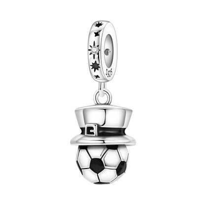 DIY Pendant Bracelet Accessories In A Volleyball And Soccer Sporty Style
