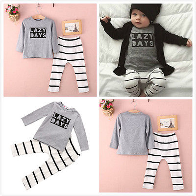 Hot Casual Newborn Baby Boys Kids Clothes