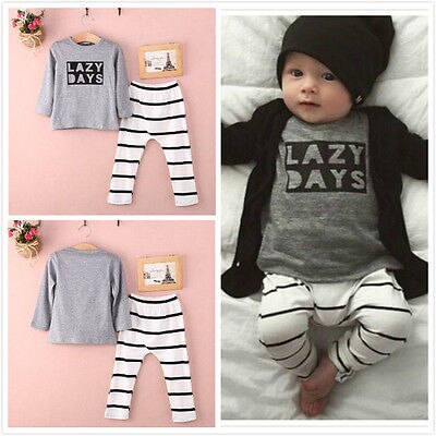 Hot Casual Newborn Baby Boys Kids Clothes