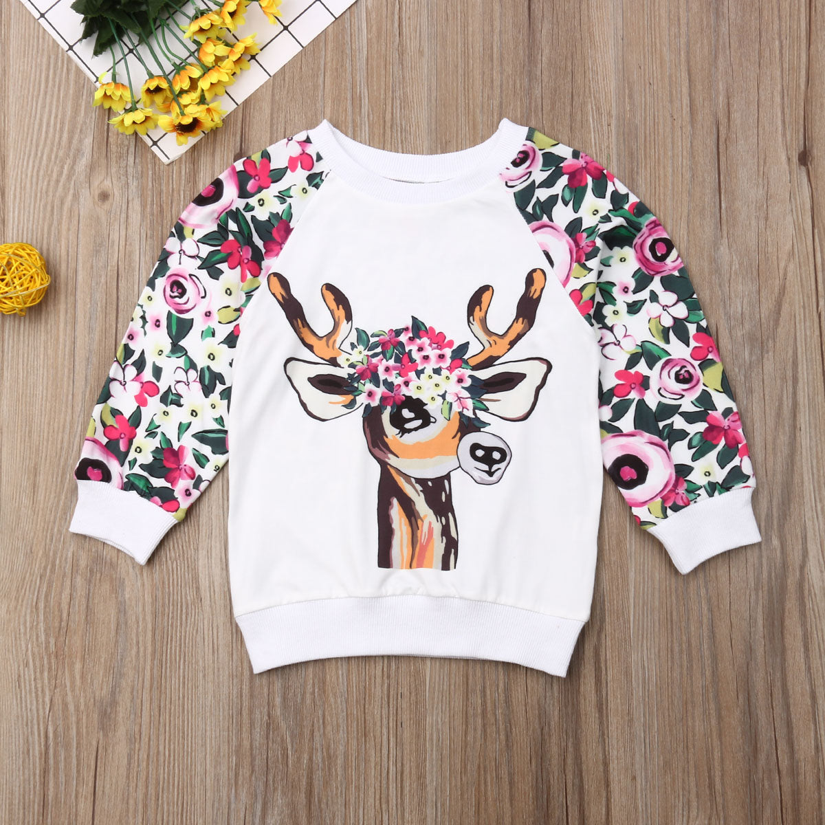 2019 Newborn Baby Girl Kids Clothes Flowers Animal