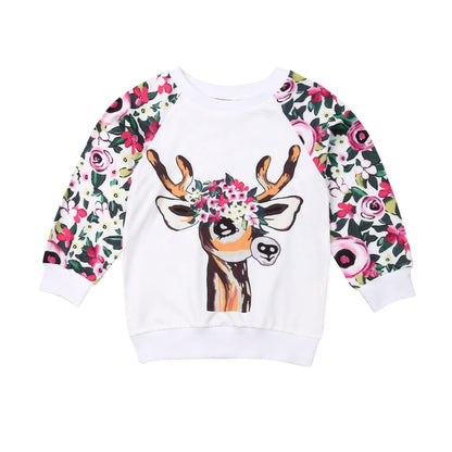 2019 Newborn Baby Girl Kids Clothes Flowers Animal