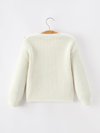 Winter Christmas Girls Pullover Sweater