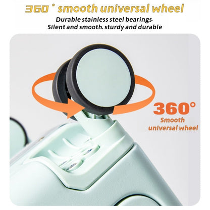 20 Inch 24 Inch Aluminum Frame Luggage Compartment, Front Opening Luggage Compartment, TSA Lock, Silent Rotating Wheel, Business Travel Hand Held Rolling Case