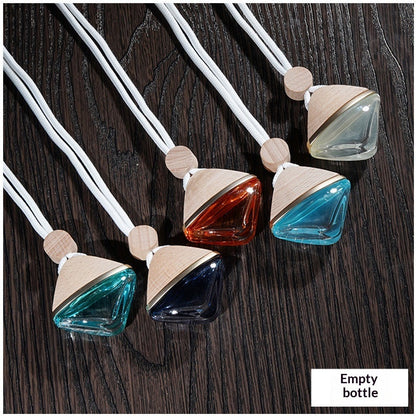 Car Air Freshener Perfume Pendant Empty Bottle