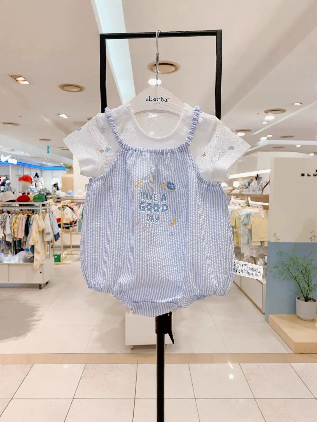 Summer New Arrival Strap Romper Jumpsuit T-shirt Two-piece Set