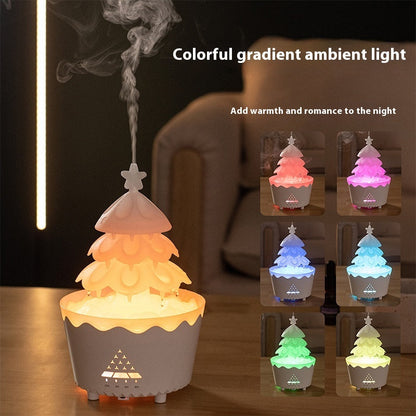 New Design Essential Oil Aroma Diffuser Household Mute Small Remote Control Humidifier Suitable For Home Christmas Gift